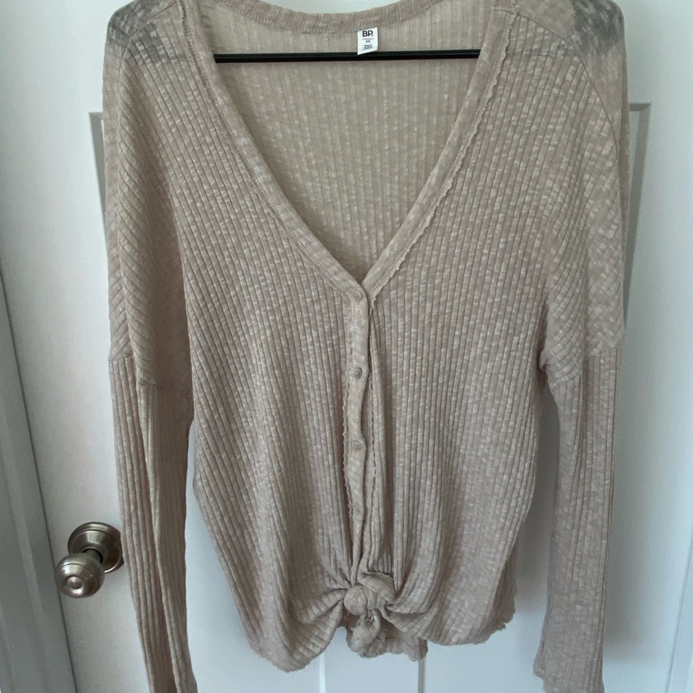 BP button up sweater
